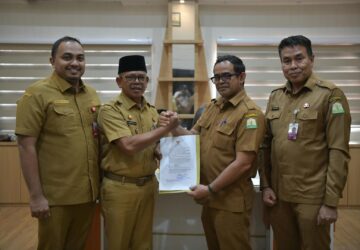 Taufik Ditunjuk sebagai Plt Sekda Aceh, Dek Fadh Minta Bekerja Profesional