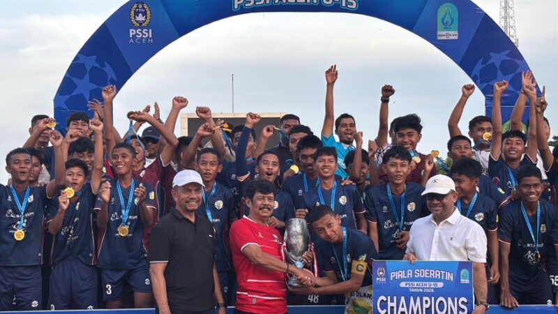 Tiga Tim Aceh akan Tampil ke Piala Soeratin Nasional
