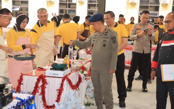 Meriahkan HUT Ke-81 RI, Polda Aceh Gelar Lomba Memasak