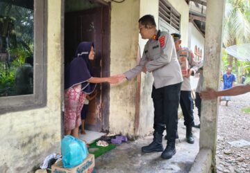 Kapolres Aceh Selatan Janji Rehab Rumah Janda Eks Kombatan GAM dan Bantu Modal Usaha