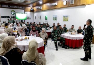 Kodim 0101/Banda Aceh Lepas Kapten Sugianto dan Kapten Idfi ke Satuan Baru