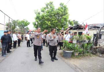 Kapolda Aceh Tinjau Rumah Dinas Rusak Diterjang Angin Kencang, Lima Unit Terdampak