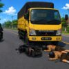 Dua Pelajar Tewas Terlindas Truk Usai Motor Bersenggolan Saat Menyalip