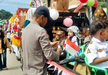 Karnaval HUT Ke-81 RI di Tanah Jambo Aye Meriah, Petugas Kesehatan dan TNI-Polri Bersiaga