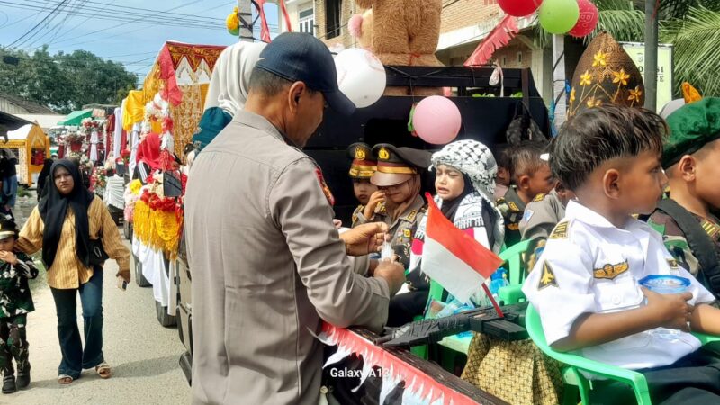Karnaval HUT Ke-81 RI di Tanah Jambo Aye Meriah, Petugas Kesehatan dan TNI-Polri Bersiaga