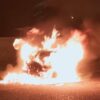 Fortuner Mati Mesin di Tengah Macet, Tiba-tiba Terbakar di Jalan