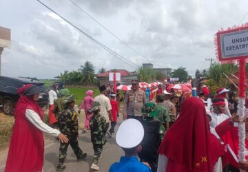 Pawai HUT RI di Seunuddon Diikuti Pelajar hingga Masyarakat