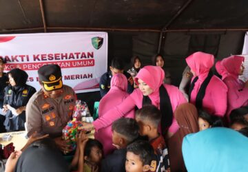 Bhayangkari Bangun Penampungan Air Bersih untuk Warga Bener Meriah