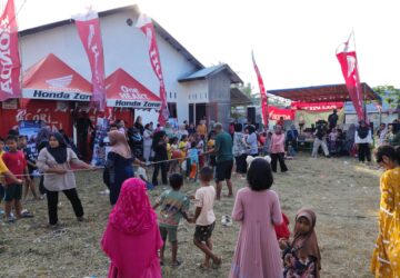 Capella Honda Langsa Tanam Pohon dan Meriahkan HUT RI Bersama Warga