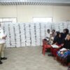 Serentak di Dua Kecamatan, Bupati dan Wabup Asahan Pastikan Bantuan Beras Tepat Sasaran