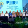 Bupati Asahan Hadiri Penutupan PRSU ke-50 di Medan