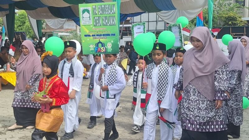 1.050 Anak TPQ Ramaikan FASI 2026 di Banda Aceh