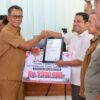 Bupati Pidie Diwakili Sekda Pidie Samsul Azhar Penyerahan Penghargaan Lomba Vidio Pendek Pariwara Antikorupsi