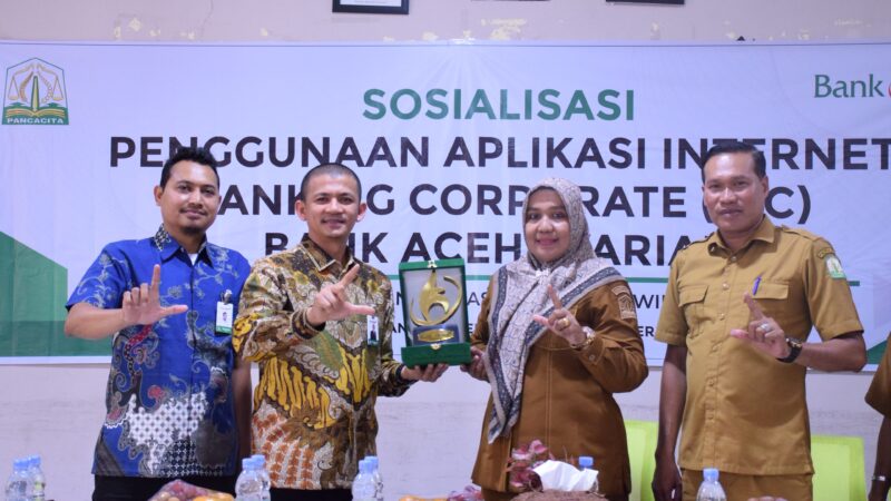 Bank Aceh Kenalkan IBC untuk Kelola Keuangan Sekolah
