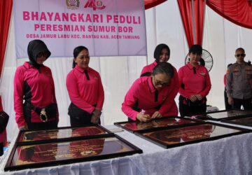 Tersebar di Enam Daerah, 82 Sumur Bor Bhayangkari Peduli Diresmikan