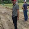Jalan Rusak Paloh Mampre Mulai Ditimbun dan Diratakan