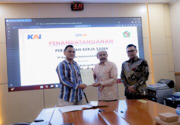 Pemkab Pidie – PT KAI Teken Kerja Sama Pembangunan Mesjid Agung Alfalah Sigli Serta Ijab Qabul