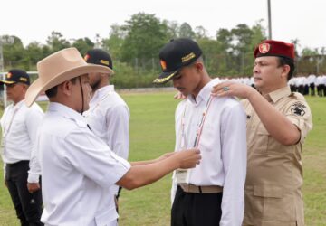 Dek Fadh Buka Diklat Laskar Gerindra Aceh, Tekankan Disiplin dan Kepedulian Sosial