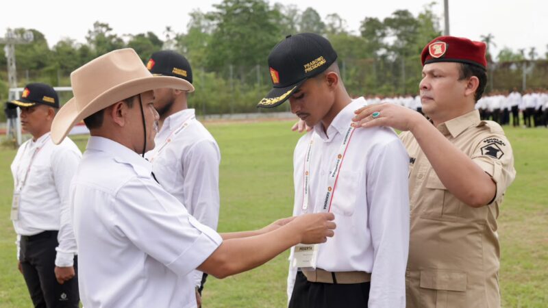 Dek Fadh Buka Diklat Laskar Gerindra Aceh, Tekankan Disiplin dan Kepedulian Sosial