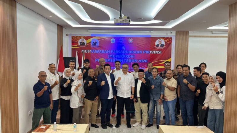Erwin Ferdinansyah Ketum Perkemi Aceh 2026 – 2030, Kempo Cabor Emas PON
