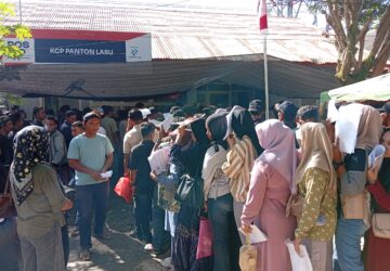 Jadup Banjir Bandang Cair Setelah 10 Bulan, Warga Lubok Pusaka Rela Antre Panjang