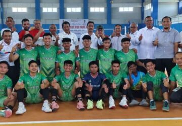 Tumbangkan Semua Lawan di Grup, Regu Voli Putra Aceh Besar Raih Tiket PORA XV