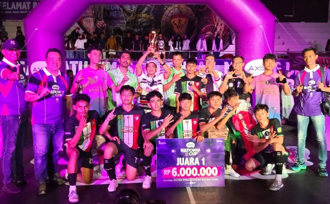 Tim Futsal SMAN 9 Banda Aceh Siap Berlaga di AXIS National Cup Regional I