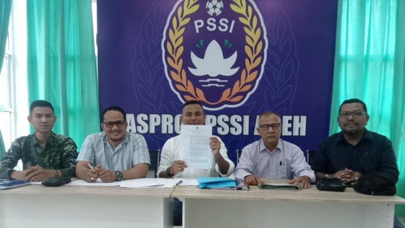 Ditetapkan Tiga Calon Ketum PSSI Aceh