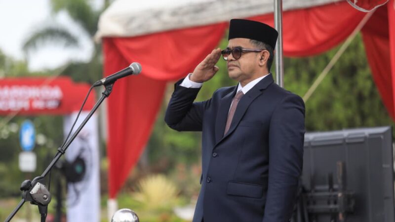 Jadi Inspektur Upacara Hardikda ke-67, Plt. Sekda: Pendidikan Hari Ini Menentukan Masa Depan Aceh