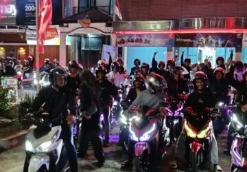 Bikers Honda Banda Aceh Ramaikan Malam dengan New Vario 160 Night Ride