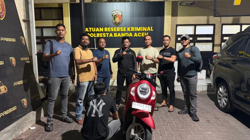 Alasan Ambil Paket, Pria Ini Bawa Kabur Motor Temannya