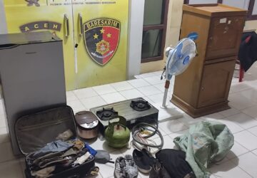 Pengembangan Kasus BH Ungkap Dua Pencurian, Curi Beragam Barang dari Dua Rumah
