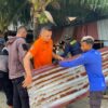 Atap Rumah Warga di Montasik Terhempas Angin Kencang