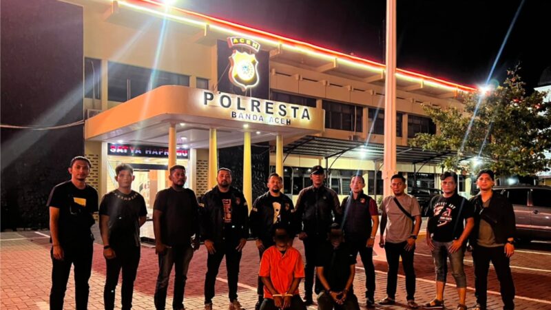 Dua Terduga Pelaku Penculikan di Banda Aceh Ditangkap, Polisi Buru Satu Orang Lagi