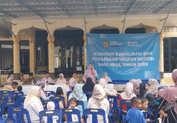 Dinkes Banda Aceh Dorong Orang Tua Penuhi Nutrisi Anak Sejak Dini