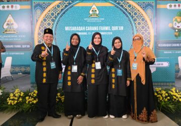 Tiga Srikandi Aceh Rebut Juara 1 Fahmil Quran Putri MTQ Nasional
