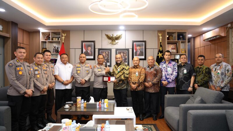 Direksi Bank Aceh Silaturahmi dengan Kapolda Aceh, Ini yang Dibahas