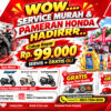 Lusa 26 September! Warga Aceh Tamiang Bisa Servis Honda Cuma Rp99 Ribu + Gratis Oli