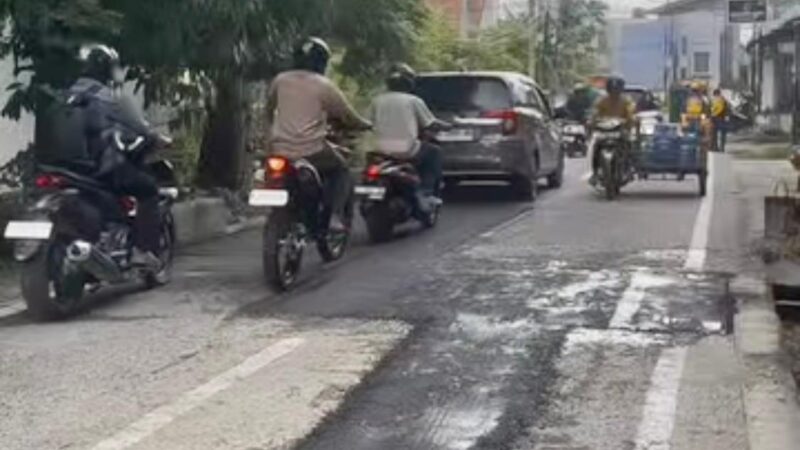 PUPR Banda Aceh Tangani 21 Titik Jalan Rusak di Peurada Utama