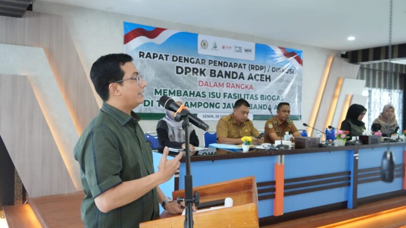 210 KK Pernah Nikmati Biogas Gratis, Irwansyah Minta TPA Gampong Jawa Diaktifkan Lagi
