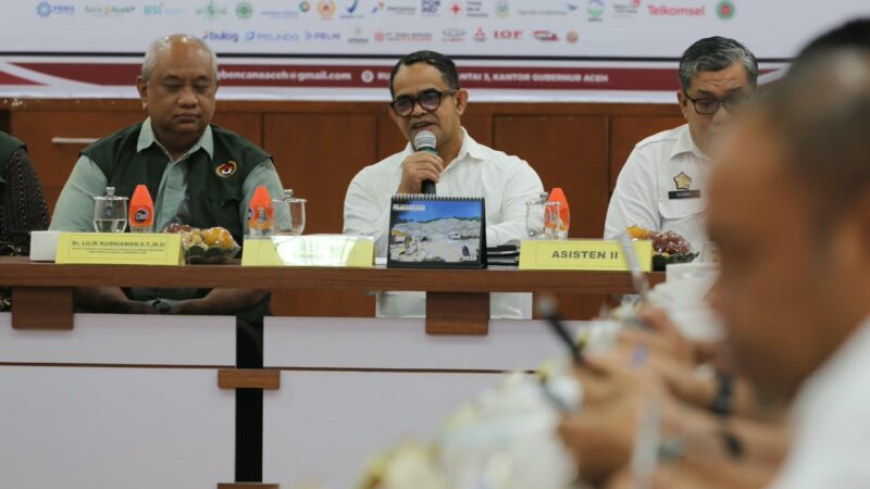 Sekda Taufik Minta Rehab-Rekon Pascabencana Aceh Dikebut