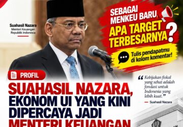 Profil Suahasil Nazara, Ekonom UI yang Kini Dipercaya Jadi Menteri Keuangan