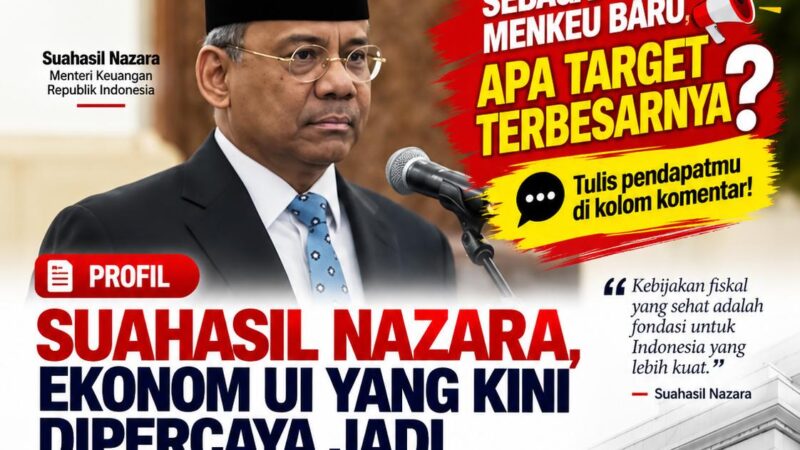 Profil Suahasil Nazara, Ekonom UI yang Kini Dipercaya Jadi Menteri Keuangan