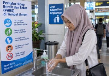 Saat di Tempat Umum, Dinkes Ingatkan Warga Tetap Jaga Kebersihan