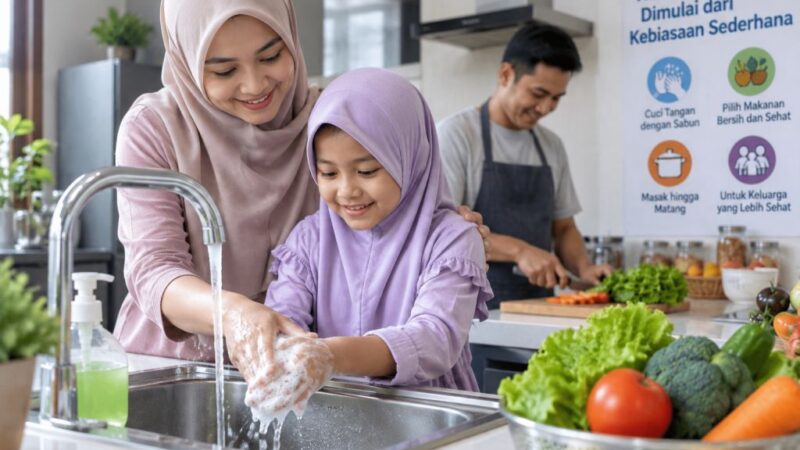 Cuci Tangan dan Pilih Makanan Sehat, Kebiasaan Sederhana Jaga Kesehatan Keluarga