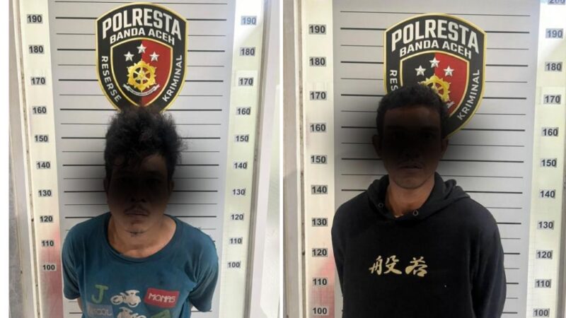 Dua Pencuri Meteran Air yang Meresahakan Warga Kota Akhirnya di Tangkap, Meterannya Dijual ke Tukang Butut