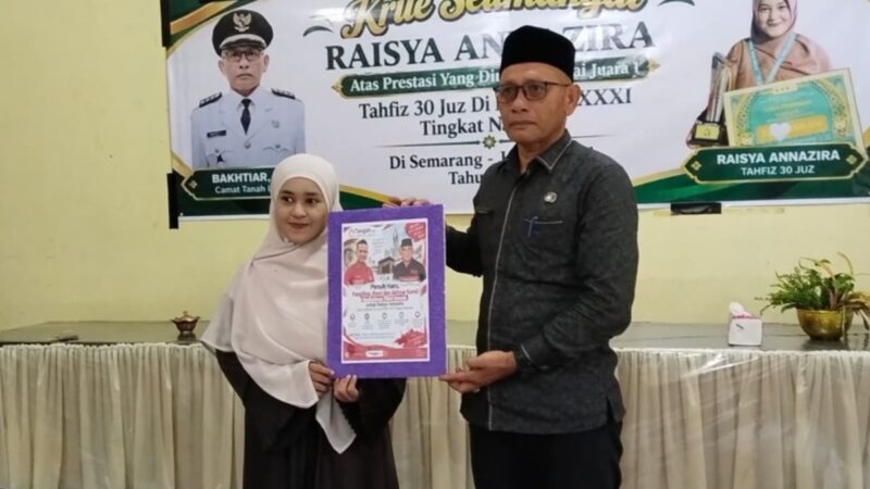 Raisya Juara Hifzh Al-Qur’an 30 Juz MTQN, Dapat Hadiah Umrah