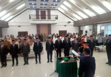 Lantik 10 Pejabat, Bupati Aceh Utara Ancam Evaluasi yang Gagal Capai Target