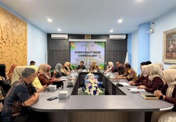 Dinkes Evaluasi Pemenuhan Persyaratan Pelayanan RS Cempaka Lima
