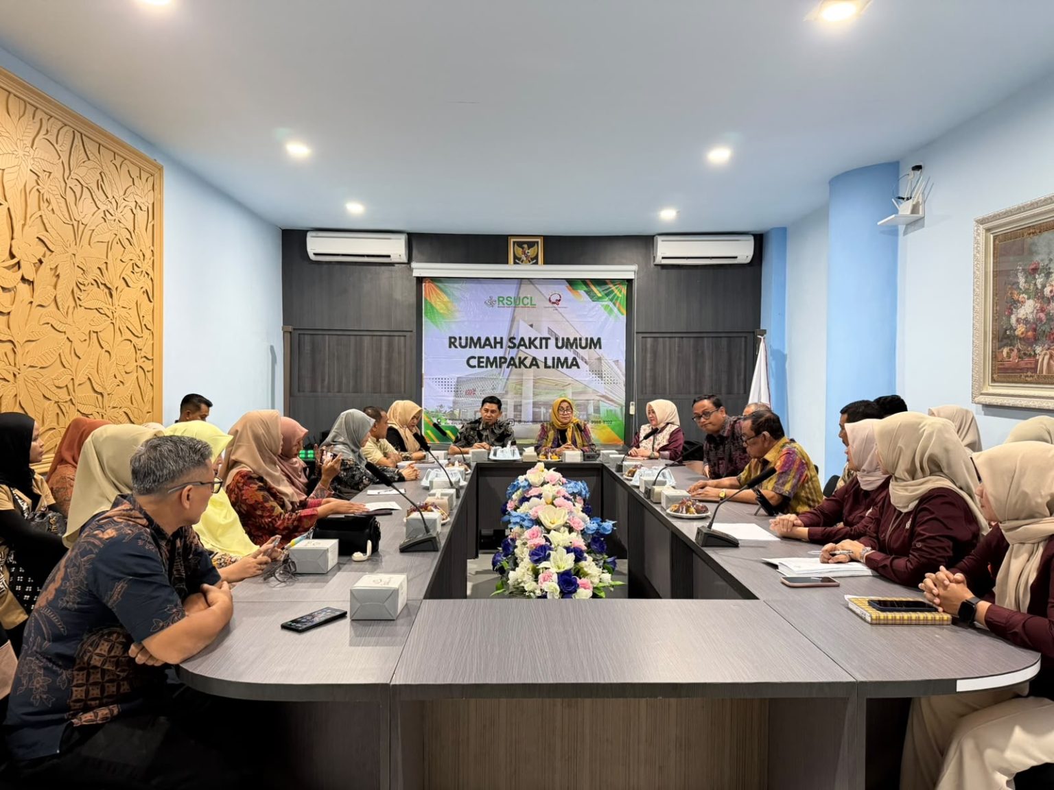 Dinas Kesehatan Kota Banda Aceh melalui Bidang Pelayanan Kesehatan (Yankes) melaksanakan visitasi ke Rumah Sakit Cempaka Lima pada Kamis (22/10/2026). Foto: Dinkes Kota Banda Aceh